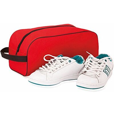 eBuyGB Unisex Sports Football Boot/Walking Shoe Bag, Storage Holdall for Footwear, Red eBuyGB Unisex Sports Football Boot/Walking Shoe Bag, Storage Holdall for Footwear, Red