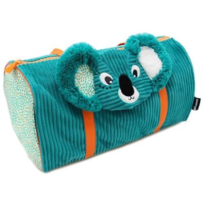 LES DÉGLINGOS Weekend Travel Bag Travel, Baby and Child Ideal Holidays for Girls and Boys 48 cm, Blue/Berlingos the Koala, 49 x 25 x 25 cm LES DÉGLINGOS Weekend Travel Bag Travel, Baby and Child Ideal Holidays for Girls and Boys 48 cm, Blue/Berlingos the Koala, 49 x 25 x 25 cm