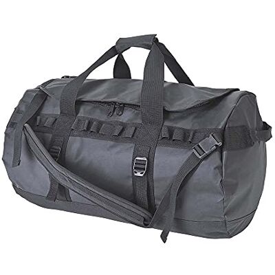 Portwest B910 70L Water-Resistant Holdall Breathable Mesh Robust Base Panel Black, One Size, Polyester, Adjustable Shoulder Strap, Hardwearing, Waterproof, Zip Front, Construction Portwest B910 70L Water-Resistant Holdall Breathable Mesh Robust Base Panel Black, One Size, Polyester, Adjustable Shoulder Strap, Hardwearing, Waterproof, Zip Front, Construction