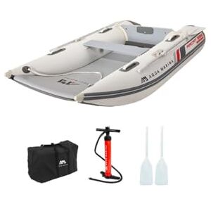 Aqua Marina Aircat, Inflatable Catamaran Boat with DWF Air Deck, 2.85 Meter Length Aqua Marina Aircat, Inflatable Catamaran Boat with DWF Air Deck, 2.85 Meter Length