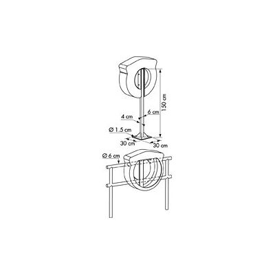 Plastimo RAIL MOUNTING KIT/RING BUOY CONTAINER Plastimo RAIL MOUNTING KIT/RING BUOY CONTAINER