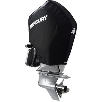 Mercury Tow N Stow Outboard Cover for 200-300hp FourStroke Engines, Black Mercury Tow N Stow Outboard Cover for 200-300hp FourStroke Engines, Black