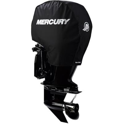 Mercury Tow N Stow Outboard Cover for 75-115hp FourStroke Engines, Black Mercury Tow N Stow Outboard Cover for 75-115hp FourStroke Engines, Black
