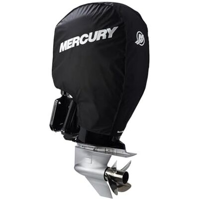 Mercury Tow N Stow Outboard Cover for 225-400hp Verado Engines, Black Mercury Tow N Stow Outboard Cover for 225-400hp Verado Engines, Black