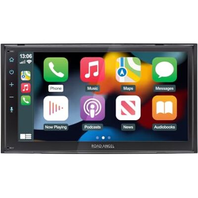 Road Angel RA-X621BT Car Stereo With Apple Car Play, Android Auto, 7 Inch Capacitive Touchscreen, Bluetooth, Spotify, WAZE, Sat Nav, Black Road Angel RA-X621BT Car Stereo With Apple Car Play, Android Auto, 7 Inch Capacitive Touchscreen, Bluetooth, Spotify, WAZE, Sat Nav, Black