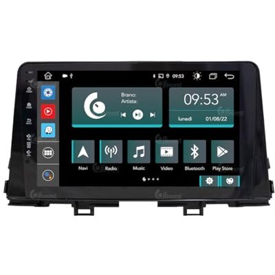 Jf Sound car audio system JF-039KR-X7C-1 Android Car Radio Compatible with KIA Rio/Stonic CarPlay and Android Auto GPS DAB+ 9 Inch HD Made in Italy Jf Sound car audio system JF-039KR-X7C-1 Android Car Radio Compatible with KIA Rio/Stonic CarPlay and Android Auto GPS DAB+ 9 Inch HD Made in Italy