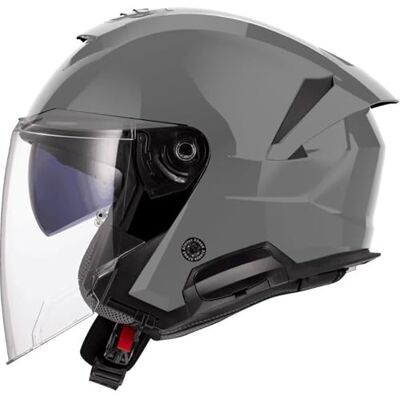 LS2 Unisex Verso Ii Solid Nardo Grey Jet-Motorradhelm LS2 Unisex Verso Ii Solid Nardo Grey Jet-Motorradhelm