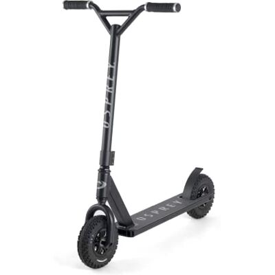 Osprey Dirt Scooter for Adults and Beginners, Street Stunt Scooter with Chunky Road Tyre Off Road All Terrain Pneumatic Tires, Multiple Colours Osprey Dirt Scooter for Adults and Beginners, Street Stunt Scooter with Chunky Road Tyre Off Road All Terrain Pneumatic Tires, Multiple Colours