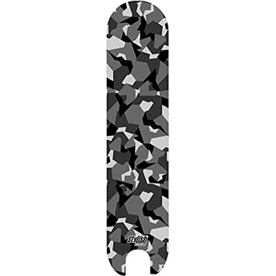 STYLISH SCOOTERS Unisex Youth Black Camo Vinyl for Electric Scooter, Colourful, Universal STYLISH SCOOTERS Unisex Youth Black Camo Vinyl for Electric Scooter, Colourful, Universal