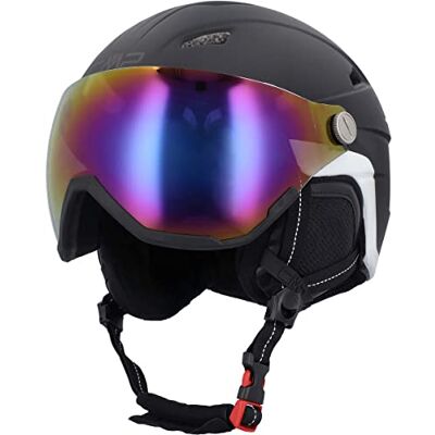 CMP Wa-2 Ski Helmet With Visor, Black, XL CMP Wa-2 Ski Helmet With Visor, Black, XL