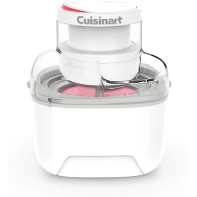 Cuisinart Solo Scoops Ice Cream Maker Homemade Gelato & Ice cream machine in 25 Mins Sorbet Maker Frozen Yogurt Maker Compact, space saving 475ml churning bowl ICEM10 Cuisinart Solo Scoops Ice Cream Maker Homemade Gelato & Ice cream machine in 25 Mins Sorbet Maker Frozen Yogurt Maker Compact, space saving 475ml churning bowl ICEM10