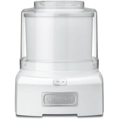Cuisinart Cool Scoops Ice Cream Maker Homemade Gelato & Ice cream machine in 25 Mins Sorbet Maker Frozen Yogurt Maker Family size 1.4L churning bowl ICE21, White Cuisinart Cool Scoops Ice Cream Maker Homemade Gelato & Ice cream machine in 25 Mins Sorbet Maker Frozen Yogurt Maker Family size 1.4L churning bowl ICE21, White