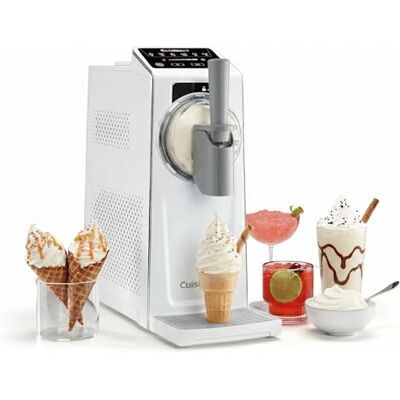 Cuisinart Frost Fusion® Slush Machine & Soft Serve Ice Cream Maker 3 Year Guarantee Ready in 30 mins The Ultimate frozen dessert maker Ice Cream, Slushy, Sorbet, Frappe & Frosé Cuisinart Frost Fusion® Slush Machine & Soft Serve Ice Cream Maker 3 Year Guarantee Ready in 30 mins The Ultimate frozen dessert maker Ice Cream, Slushy, Sorbet, Frappe & Frosé