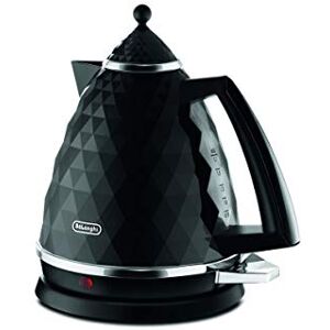 DeLonghi Brilliante Kettle, anti-scale filter, 1.7 Liters, 360° swivel base, KBJ3001BK, Black DeLonghi Brilliante Kettle, anti-scale filter, 1.7 Liters, 360° swivel base, KBJ3001BK, Black