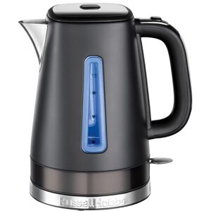 Russell Hobbs Electric Kettle (1.7L, Stainless steel with matte design, Rapid boil, Removable anti-scale filter, Water level indicator, Perfect pour, 3000W) Matte Black 26140 Russell Hobbs Electric Kettle (1.7L, Stainless steel with matte design, Rapid boil, Removable anti-scale filter, Water level indicator, Perfect pour, 3000W) Matte Black 26140