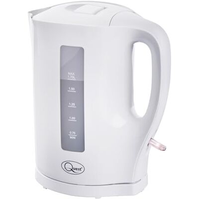 Garmin Quest 35019 - 1.7 Litre White Kettle - Water Level Indicator Garmin Quest 35019 - 1.7 Litre White Kettle - Water Level Indicator