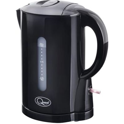 Garmin Quest 35039 - 1 Litre Black Kettle with Spout Filter & Water Level Indicator Garmin Quest 35039 - 1 Litre Black Kettle with Spout Filter & Water Level Indicator
