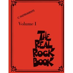 Hal Leonard The Real Rock Book Volume I: C Instruments Hal Leonard The Real Rock Book Volume I: C Instruments