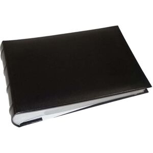 walther design Photo Album Black 100 Photos 15 x 20 cm Memo Slip-in Album Imitation Leather with Raised Bands, Classic ME-373-B walther design Photo Album Black 100 Photos 15 x 20 cm Memo Slip-in Album Imitation Leather with Raised Bands, Classic ME-373-B