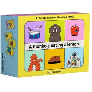 Smith Street Books A Monkey Eating a Lemon: A Funny Charade Game for the Whole Family Smith Street Books A Monkey Eating a Lemon: A Funny Charade Game for the Whole Family