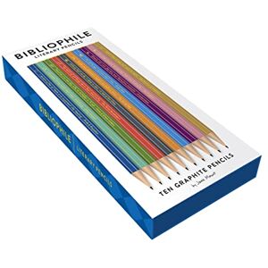 Chronicle Books Bibliophile Literary Pencils Chronicle Books Bibliophile Literary Pencils