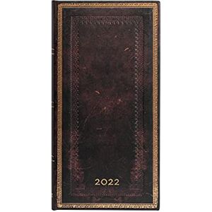 Paperblanks Calendar 12 Months 2022 Moroccan Black Horizontal Delgado (95 × 180 mm) Paperblanks Calendar 12 Months 2022 Moroccan Black Horizontal Delgado (95 × 180 mm)