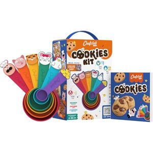 Chefclub Kids – Starter Cookie Kit for Children – Recipe Book + Utensils + Cookie Cutters – Learn to Bake While Having Fun – Creative Baking Set for Kids Aged 4+: Starter Kit Chefclub Kids – Starter Cookie Kit for Children – Recipe Book + Utensils + Cookie Cutters – Learn to Bake While Having Fun – Creative Baking Set for Kids Aged 4+: Starter Kit