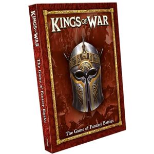 mantic Kings of War 3rd Edition Rulebook (2022),Red,Large mantic Kings of War 3rd Edition Rulebook (2022),Red,Large