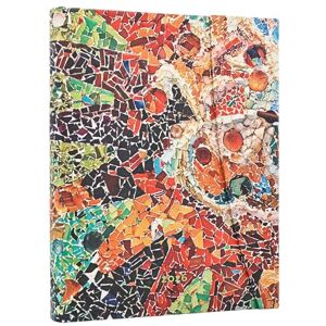 Paperblanks Gaudis Sun 2026, Gaudi's Mosaics, 12 Month Calendar, Ultra, Day Overview, with Folding Envelope, 416 Pg, 80 GSM Paperblanks Gaudis Sun 2026, Gaudi's Mosaics, 12 Month Calendar, Ultra, Day Overview, with Folding Envelope, 416 Pg, 80 GSM