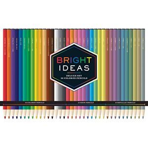 Chronicle Books Bright Ideas Deluxe Set: 36 Colored Pencils Chronicle Books Bright Ideas Deluxe Set: 36 Colored Pencils