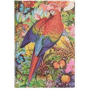 Paperblanks 12 Month Calendar 2024 Tropical Garden, Day-at-a-Time Mini (140 x 95) 416p, Spanish Paperblanks 12 Month Calendar 2024 Tropical Garden, Day-at-a-Time Mini (140 x 95) 416p, Spanish