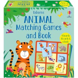Usborne Animal Matching Games and Book Usborne Animal Matching Games and Book