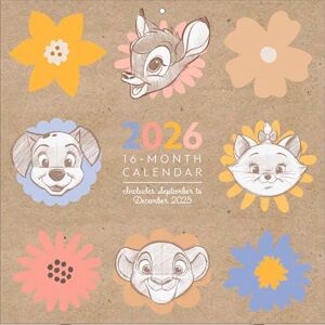Pyramid International DISNEY CLASSICS (Artist Series) 2026 Square Wall Calendar – Official 16-Month Calendar Featuring Artistic Disney Characters – Collectible Gift for Animation Fans Pyramid International DISNEY CLASSICS (Artist Series) 2026 Square Wall Calendar – Official 16-Month Calendar Featuring Artistic Disney Characters – Collectible Gift for Animation Fans