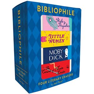 Chronicle Books Bibliophile Erasers Chronicle Books Bibliophile Erasers