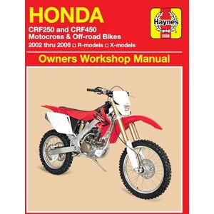 Haynes Honda CRF250 & CRF450 2002-2006 Haynes Honda CRF250 & CRF450 2002-2006