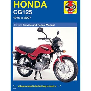 Haynes Honda CG125 (76-07) Repair Manual Haynes Honda CG125 (76-07) Repair Manual