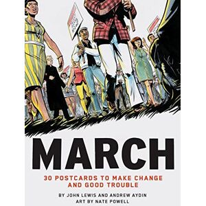 Chronicle Books March: 30 Postcards to Make Change and Good Trouble Chronicle Books March: 30 Postcards to Make Change and Good Trouble