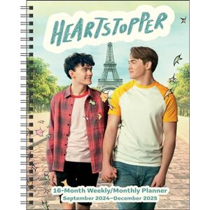 HARRY N ABRAMS INC. Heartstopper 16-Month 2024-2025 Weekly/Monthly Planner Calendar with Bonus Stickers HARRY N ABRAMS INC. Heartstopper 16-Month 2024-2025 Weekly/Monthly Planner Calendar with Bonus Stickers