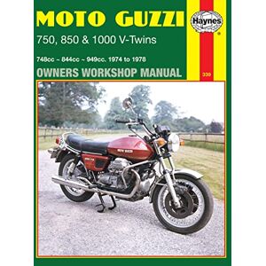 Haynes Moto Guzzi 750, 850 & 1000 V-Twins (74 78) (Owners Workshop Manual) Haynes Moto Guzzi 750, 850 & 1000 V-Twins (74 78) (Owners Workshop Manual)