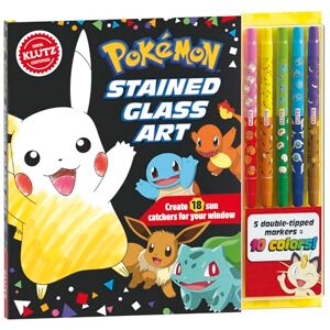 Klutz Pokemon Stained Glass Klutz Pokemon Stained Glass