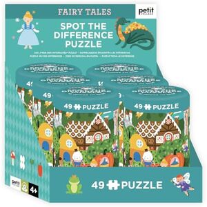 Chronicle Books Spot the Difference Puzzle: Fairy Tales CDU of 6 Chronicle Books Spot the Difference Puzzle: Fairy Tales CDU of 6