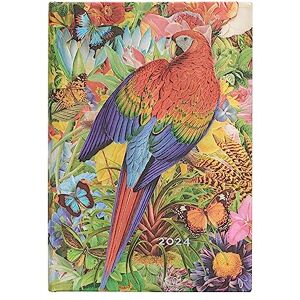 Paperblanks 12-Month Calendar 2024 Tropical Garden Horizontal Midi (130 × 180 mm) Paperblanks 12-Month Calendar 2024 Tropical Garden Horizontal Midi (130 × 180 mm)
