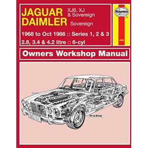 Haynes Jaguar XJ6, XJ & Sovereign; Daimler Sovereign (68 Oct 86) Repair Manual Haynes Jaguar XJ6, XJ & Sovereign; Daimler Sovereign (68 Oct 86) Repair Manual