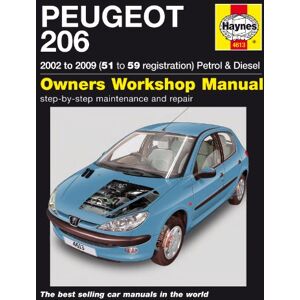 Haynes Peugeot 206 02-06 Haynes Peugeot 206 02-06