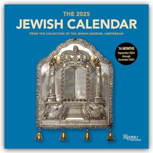 Rizzoli The Jewish Calendar 2024–2025 (5785) 16-Month Wall Calendar Rizzoli The Jewish Calendar 2024–2025 (5785) 16-Month Wall Calendar