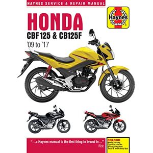 Haynes Honda CBF125 (09-17) Repair Manual (Paperback) Haynes Honda CBF125 (09-17) Repair Manual (Paperback)