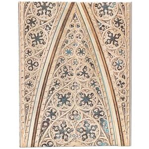 Paperblanks Milan Cathedral Vault 12 Month Calendar 2025 Ultra Vertical with Flap Envelope Paperblanks Milan Cathedral Vault 12 Month Calendar 2025 Ultra Vertical with Flap Envelope