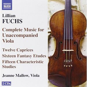 FUCHS, L.: Complete Music for Unaccompanied Viola FUCHS, L.: Complete Music for Unaccompanied Viola
