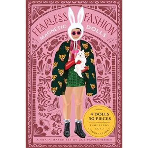 Chronicle Books Fearless Fashion Magnetic Dolls: Mix-And-Match Set Chronicle Books Fearless Fashion Magnetic Dolls: Mix-And-Match Set