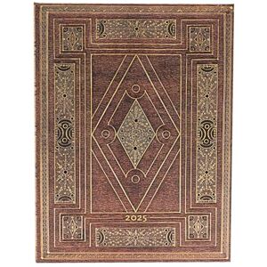 Paperblanks 12 Month Calendar 2025, First Folio, Ultra, Vertical, Elastic Band Closure Paperblanks 12 Month Calendar 2025, First Folio, Ultra, Vertical, Elastic Band Closure
